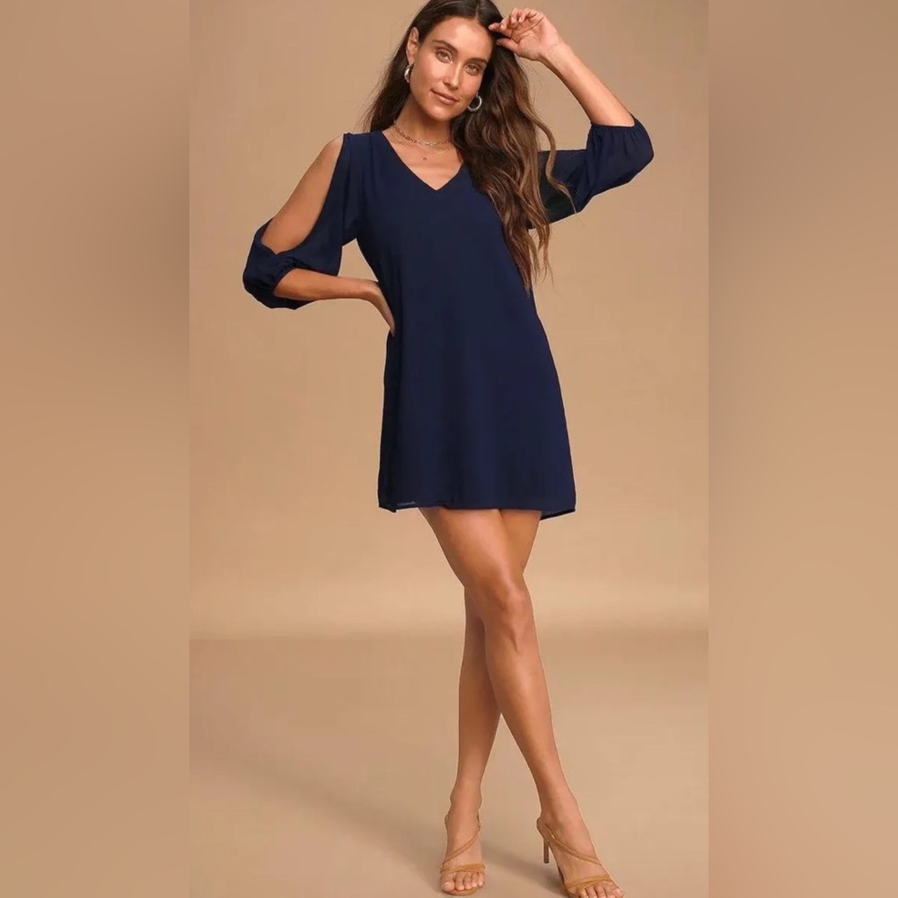 Lulu's Midi Shift Dress